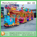 2014 New design theme park equipment elephent track trains for sale